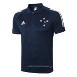 Maglia Polo Cruzeiro 2020 2021 Blu