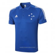 Maglia Polo Cruzeiro 2020 2021 Blu