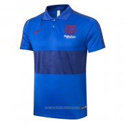 Maglia Polo FC Barcellona 2020 2021 Blu