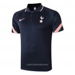 Maglia Polo Tottenham Hotspur 2020 2021 Blu