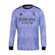Maglia Real Madrid Away Manica Lunga 2022 2023