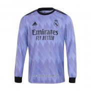 Maglia Real Madrid Away Manica Lunga 2022 2023