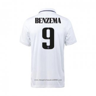 Maglia Real Madrid Giocatore Benzema Home 2022 2023