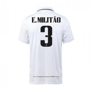 Maglia Real Madrid Giocatore E.Militao Home 2022 2023