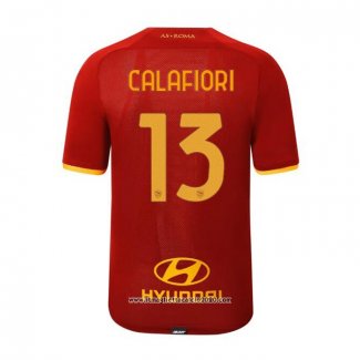 Maglia Roma Giocatore Calafiori Home 2021 2022