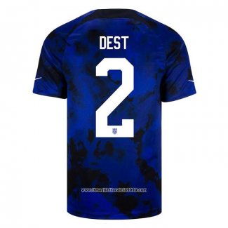 Maglia Stati Uniti Giocatore Dest Away 2022