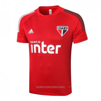 Maglia Allenamento Sao Paulo 2020 2021 Rosso