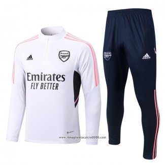 Tuta da Track Felpa Arsenal 2022 2023 Bianco