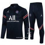 Tuta da Track Felpa Paris Saint-Germain 2020 2021 Blu