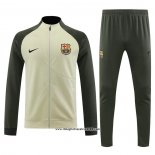 Tuta da Track Giacca FC Barcellona 2023 2024 Verde