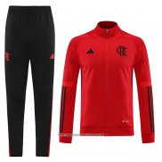 Tuta da Track Giacca Flamengo 2023 2024 Rosso