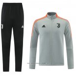 Tuta da Track Giacca Juventus 2021 2022 Grigio