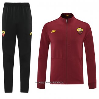 Tuta da Track Giacca Roma 2021 2022 Rosso