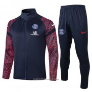 Tuta da Track Giacca Paris Saint-Germain 2020 2021 Blu