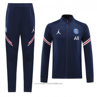 Tuta da Track Giacca Paris Saint-Germain Jordan 2020 2021 Blu