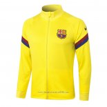 Giacca FC Barcellona 2020 2021 Giallo