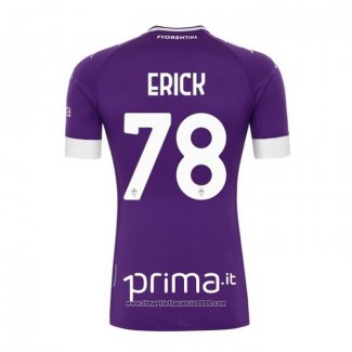 Maglia ACF Fiorentina Giocatore Erick Home 2020 2021