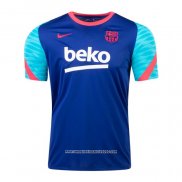 Maglia Allenamento FC Barcellona 2021 Blu