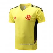 Maglia Allenamento Flamengo 2022 2023 Giallo