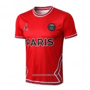 Maglia Allenamento Paris Saint-Germain Jordan 2022 2023 Rosso