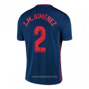 Maglia Atletico Madrid Giocatore J.m.gimenez Away 2020 2021