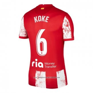 Maglia Atletico Madrid Giocatore Koke Home 2021 2022