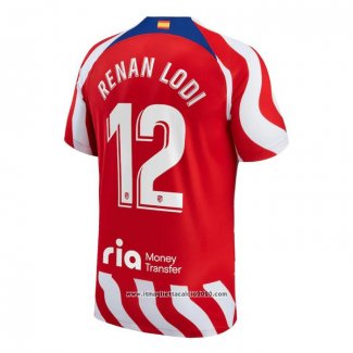 Maglia Atletico Madrid Giocatore Renan Lodi Home 2022 2023