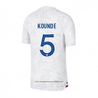 Maglia Francia Giocatore Kounde Away 2022