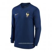 Maglia Francia Home Manica Lunga 2022