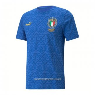 Thailandia Maglia Italia European Champions 2020 Blu