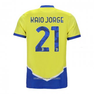 Maglia Juventus Giocatore Kaio Jorge Terza 2021 2022