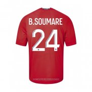 Maglia Lille OSC Giocatore B.soumare Home 2020 2021