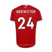Maglia Liverpool Giocatore Brewster Home 2020 2021