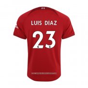 Maglia Liverpool Giocatore Luis Diaz Home 2022 2023