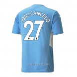 Maglia Manchester City Giocatore Joao Cancelo Home 2021 2022