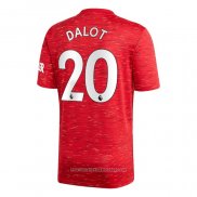 Maglia Manchester United Giocatore Dalot Home 2020 2021