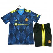 Maglia Manchester United Terza Bambino 2021 2022