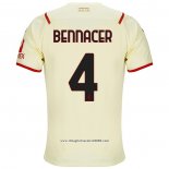 Maglia Milan Giocatore Bennacer Away 2021 2022