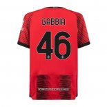 Maglia Milan Giocatore Gabbia Home 2023 2024