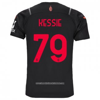 Maglia Milan Giocatore Kessie Terza 2021 2022