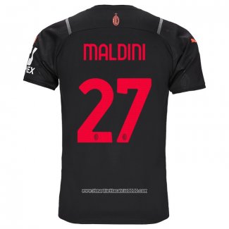 Maglia Milan Giocatore Maldini Terza 2021 2022