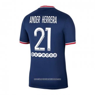 Maglia Paris Saint-Germain Giocatore Ander Herrera Home 2021 2022