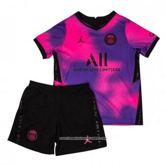 Maglia Paris Saint-Germain Quarto Bambino 2021