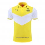 Maglia Polo Borussia Dortmund 2022 2023 Giallo e Bianco