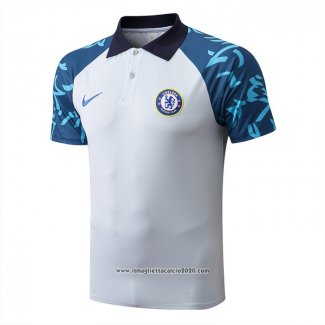 Maglia Polo Chelsea 2022 2023 Grigio