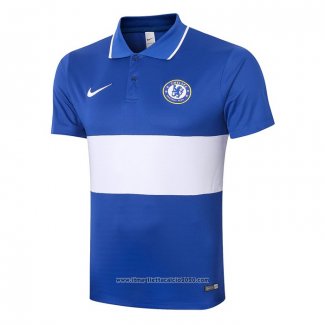 Maglia Polo Chelsea 2020 2021 Blu