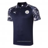 Maglia Polo Manchester City 2020 2021 Blu