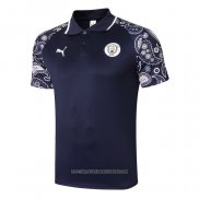 Maglia Polo Manchester City 2020 2021 Blu