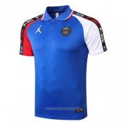 Maglia Polo Paris Saint-Germain 2020 2021 Blu