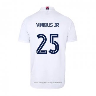 Maglia Real Madrid Giocatore Vinicius JR Home 2020 2021